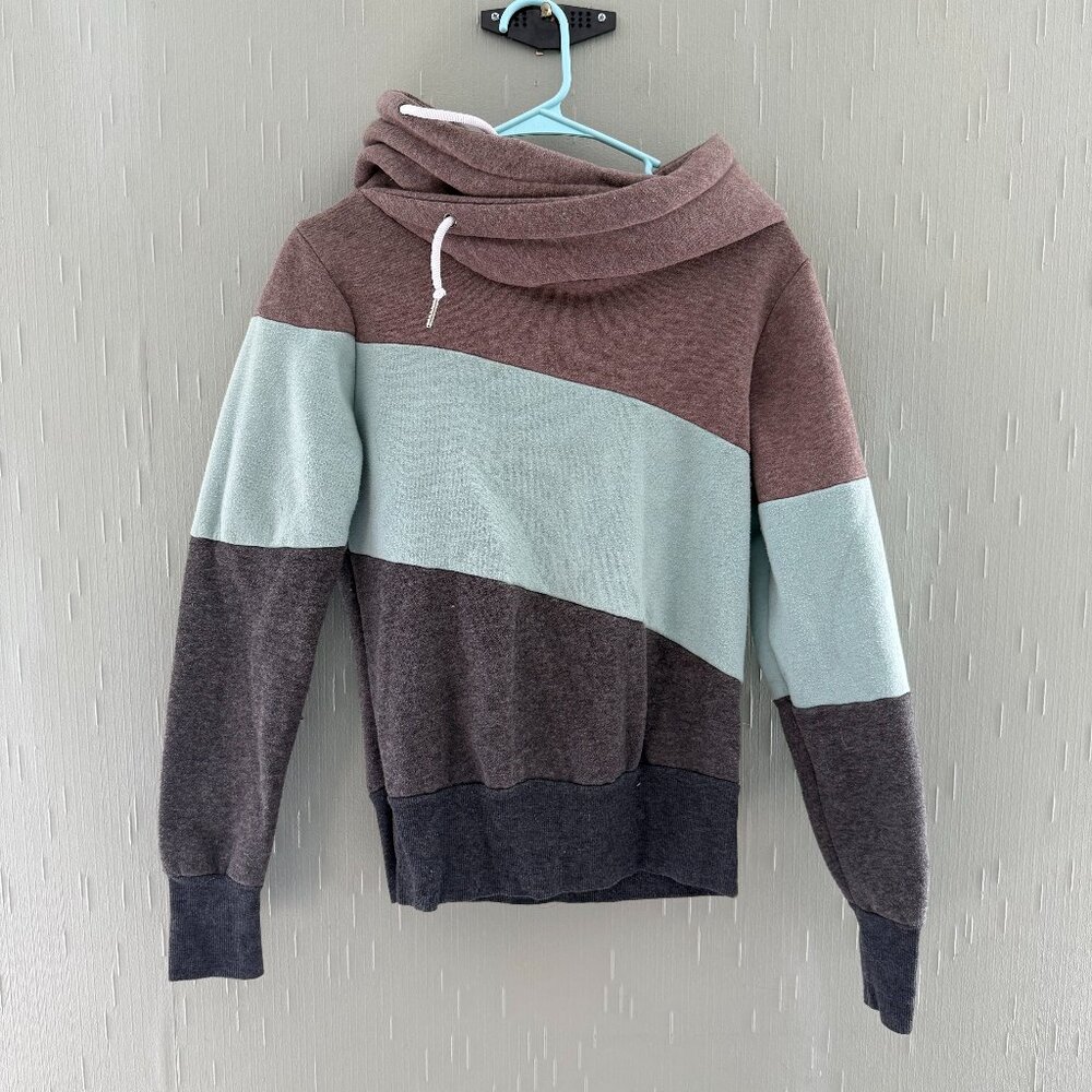 Women's Cowl neck Hua Lan Size Medium Hoodie.